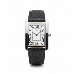 mini focus chronograph (silver – white dial)