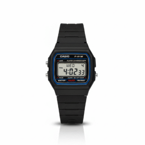 mini focus chronograph (silver – white dial)