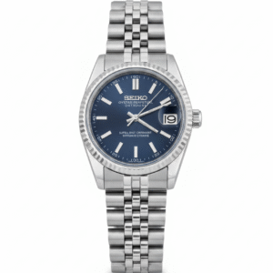 mini focus chronograph (silver – white dial)